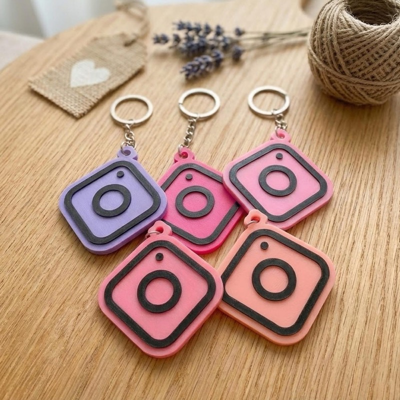 NFC Smart Keychain Tap to Share Contact Custom Logo or Name Digital Business Card image